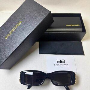 NEW BALENCIAGA BLACK BALENCIAGA SUNGLASSES